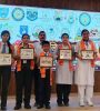 प्रियांशी, हर्षिता, महावीर, उषा, ईशिता को मिला सम्मान